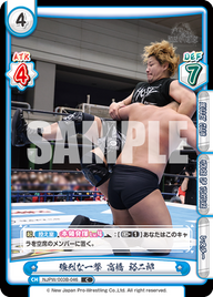 強烈な一撃 高橋 裕二郎（NJPW/003B-046）
