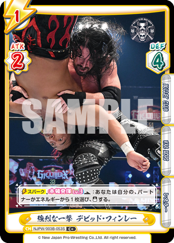 強烈な一撃 デビッド・フィンレー（NJPW/003B-053S）